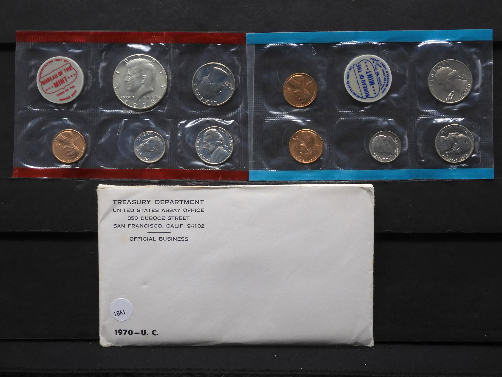 1970 P & D Unc. US Mint Set (1 of 5)