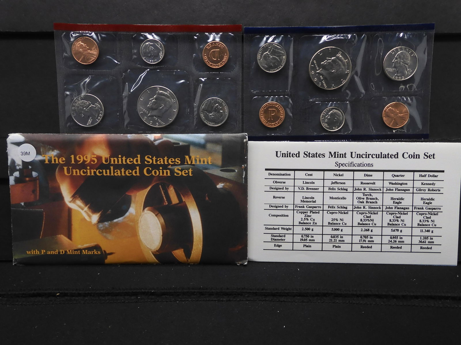1995 P & D Unc. US Mint Set (1 of 6)