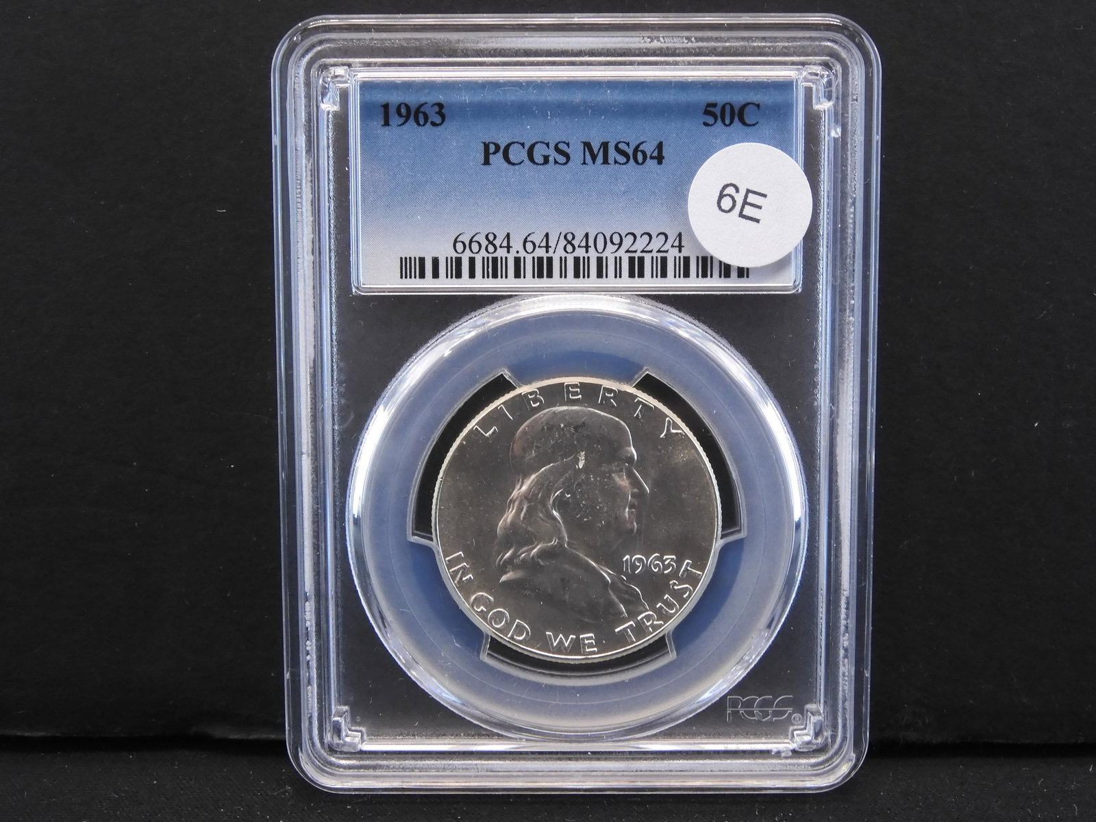 1963 Franklin 50c.  PCGS MS64. (1 of 4)