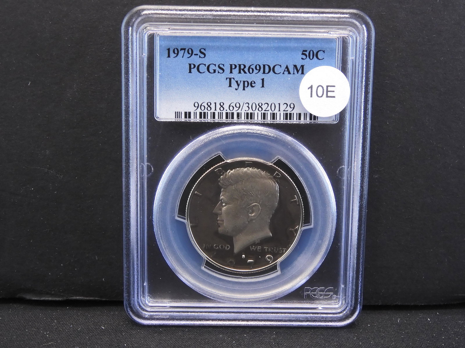 1979-S Type 1 Kennedy 50c.  PCGS PR69 DCAM. (1 of 4)