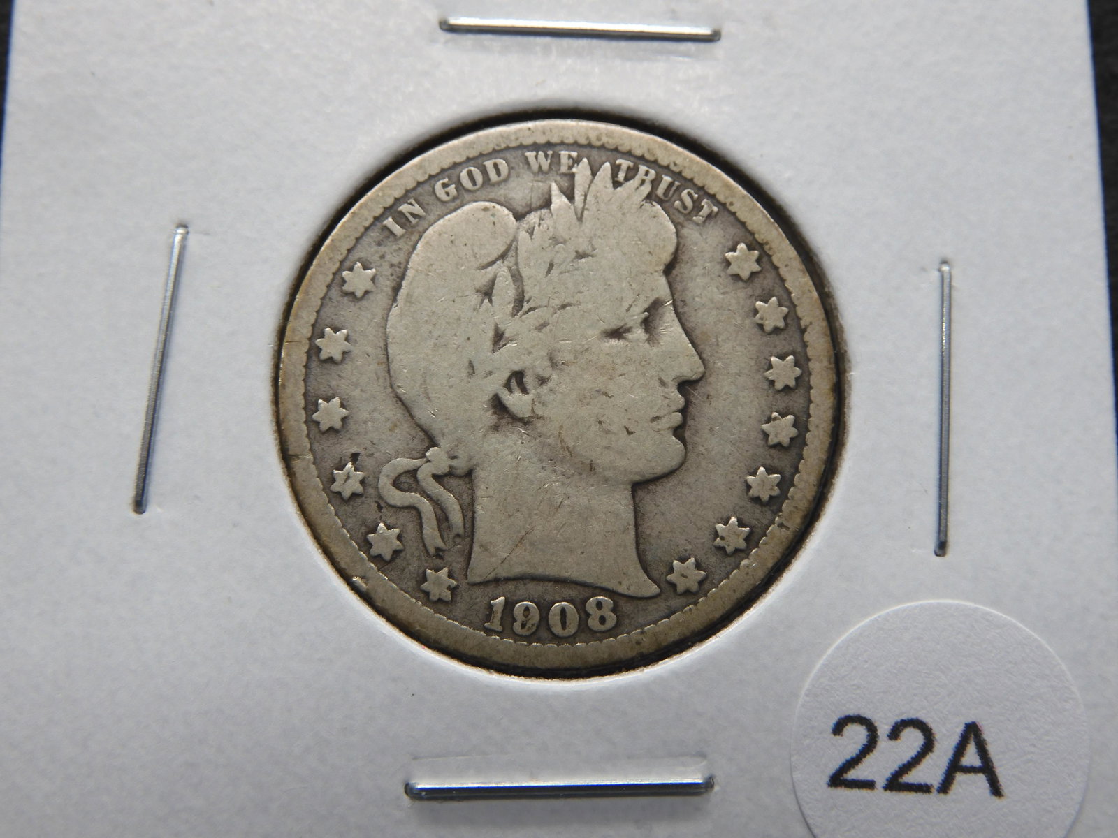 1908-O Barber 25c. (1 of 3)