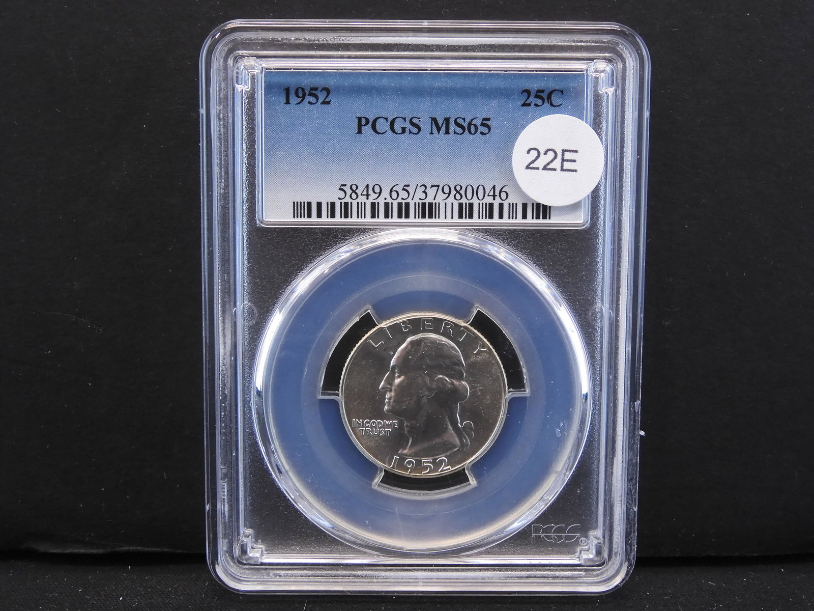 1952 Washington 25c.  PCGS MS65. (1 of 4)
