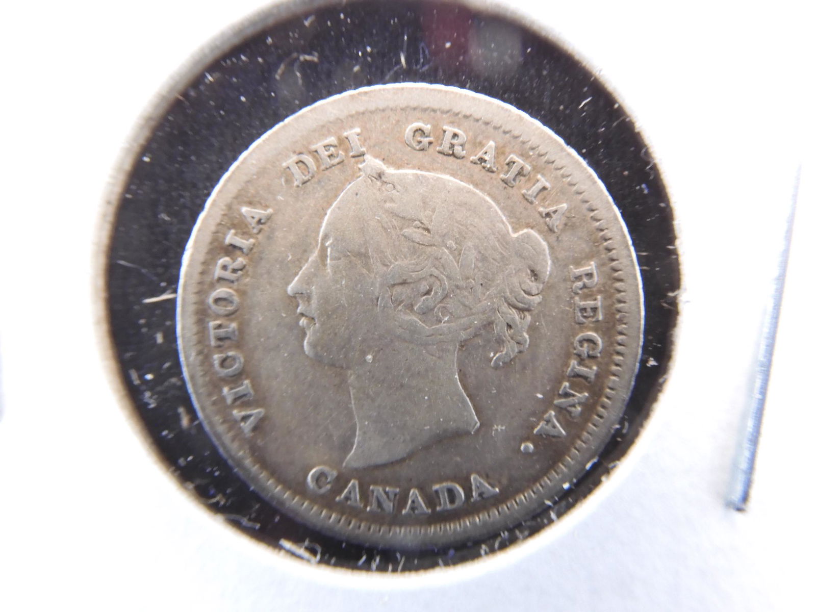 188O-H Canada Silver 5 Cent.  VF (1 of 3)