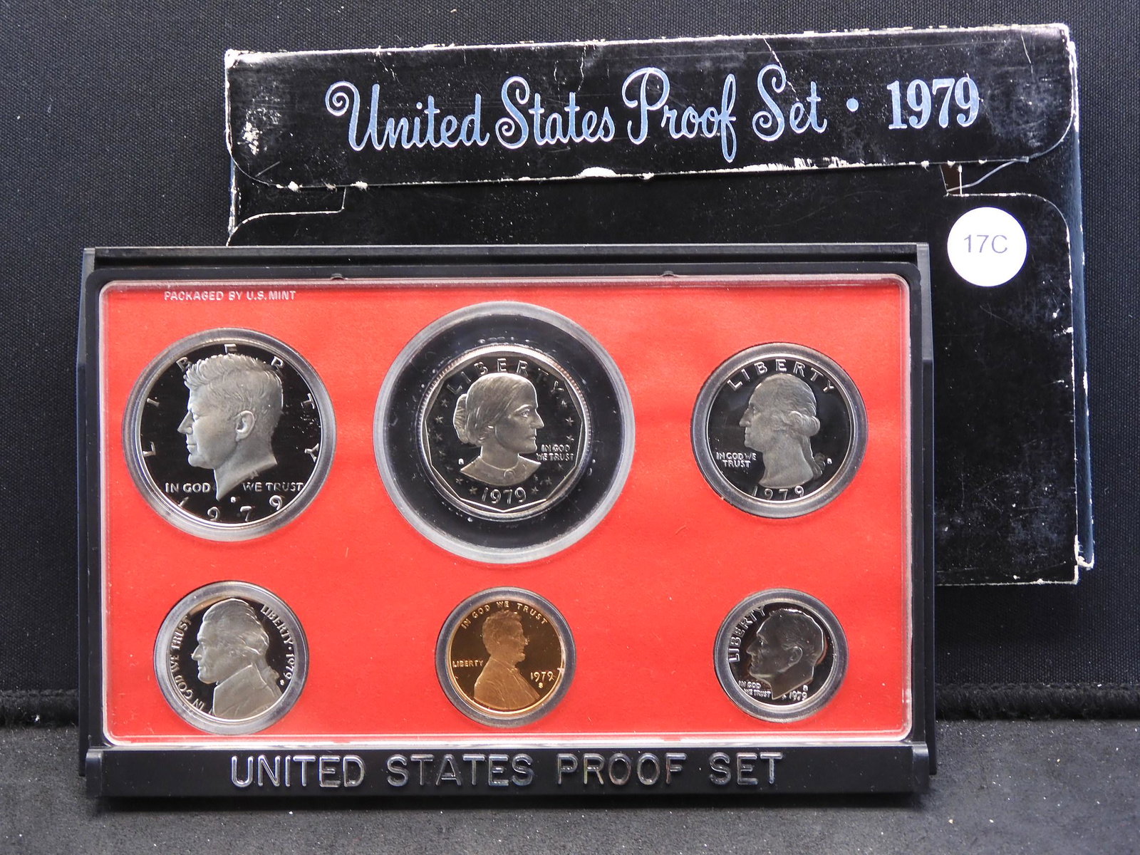1979 -S US Proof Set w/S.B.A. Dollar (1 of 3)