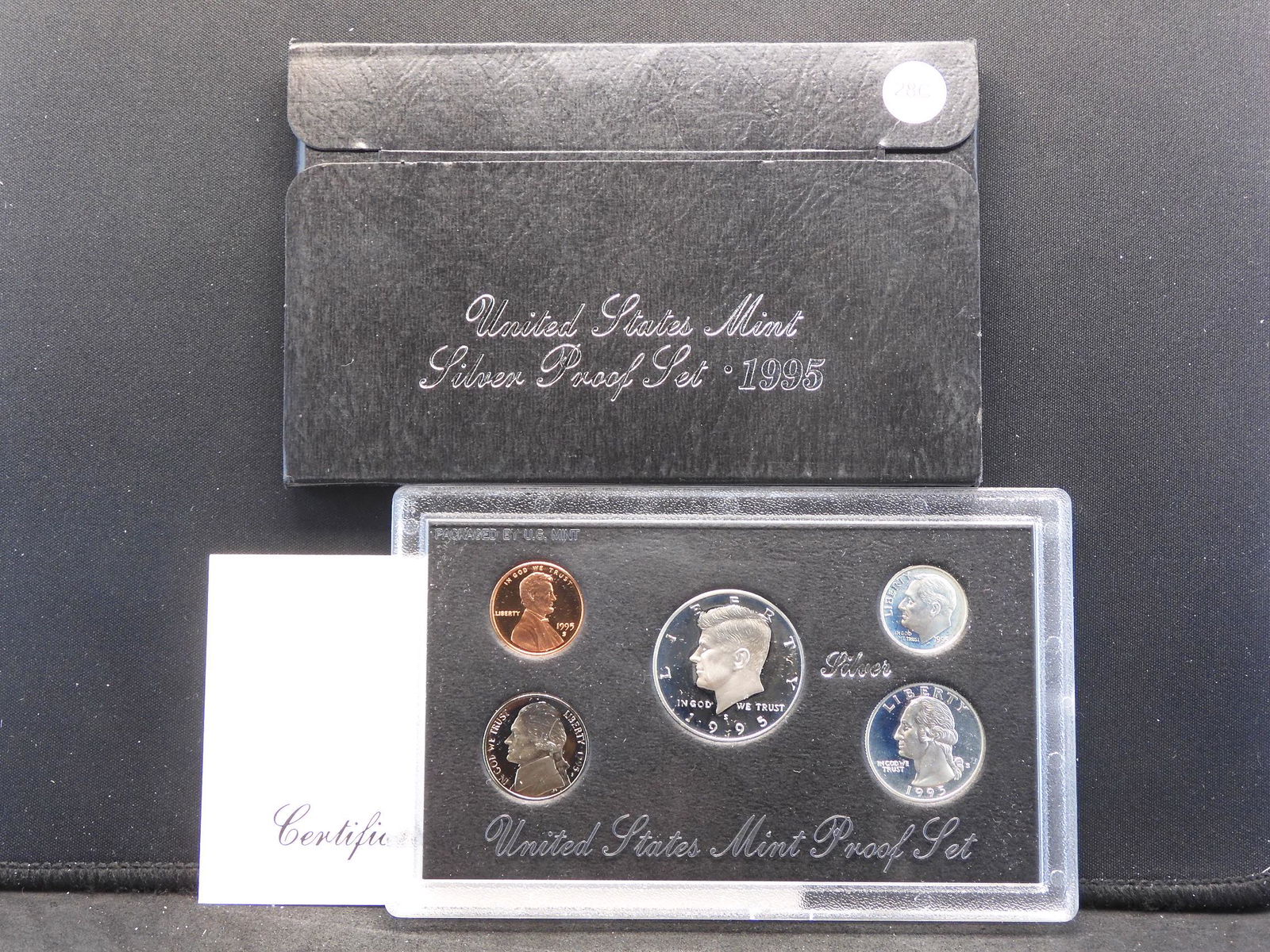1995 -S US Mint Silver Proof Set (1 of 4)