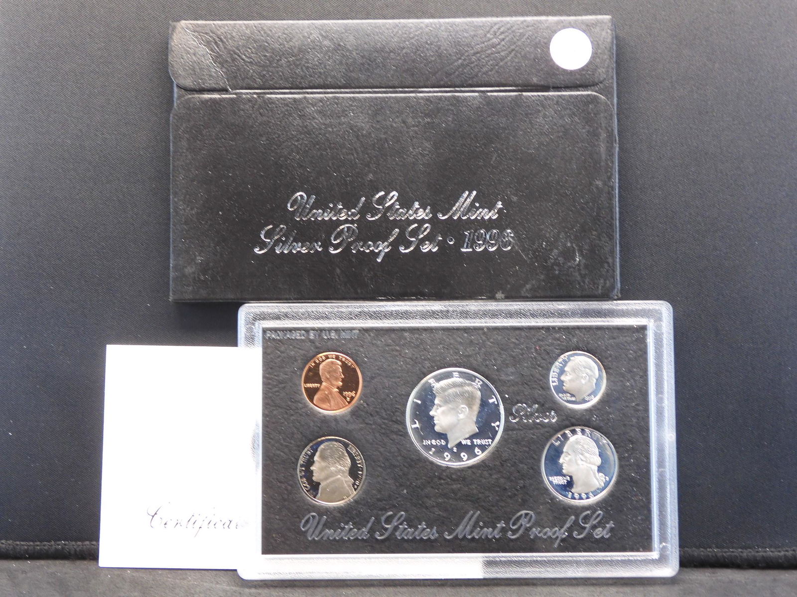 1996 -S US Mint Silver Proof Set (1 of 4)