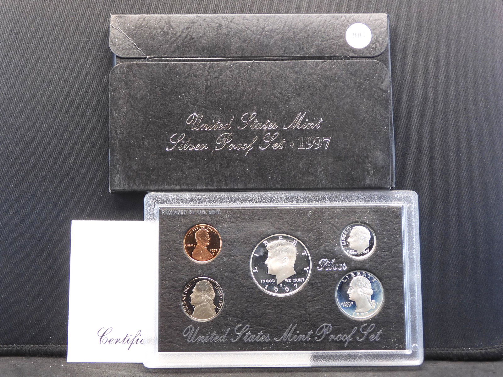 1997 -S US Mint Silver Proof Set (1 of 4)