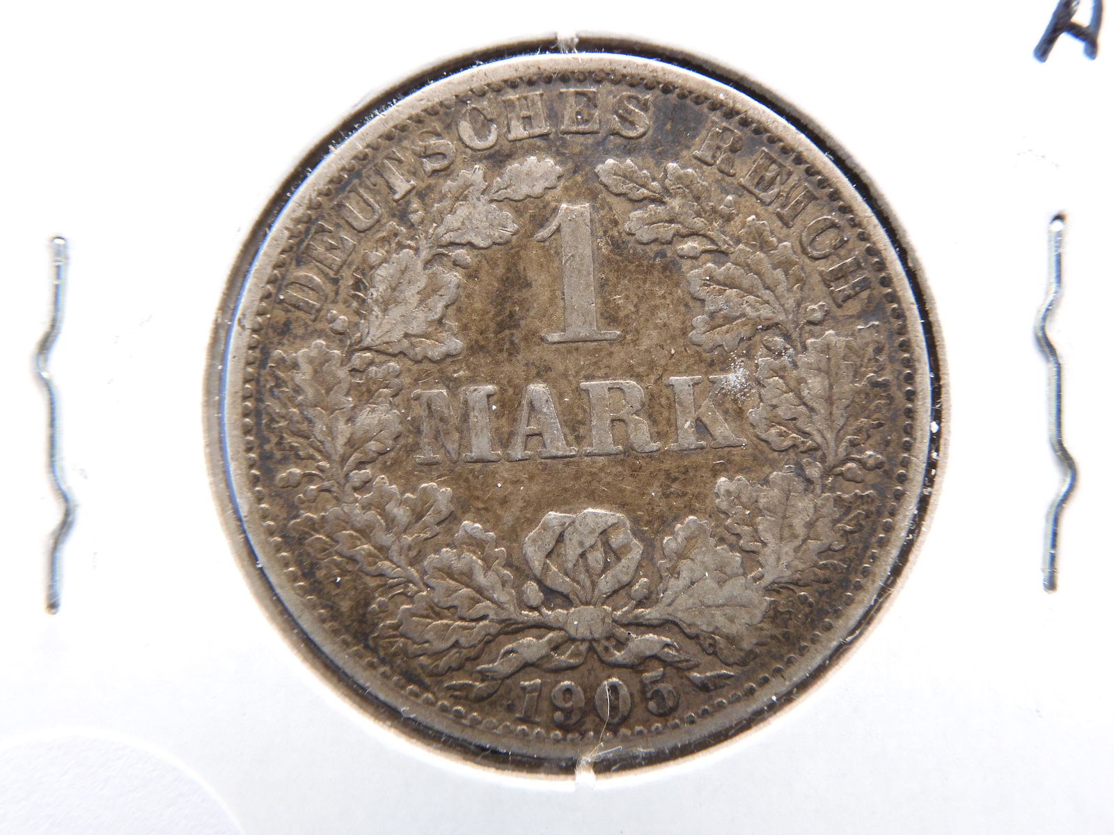 1905-A 1 Mark From Germany 90% Silver (1 of 3)