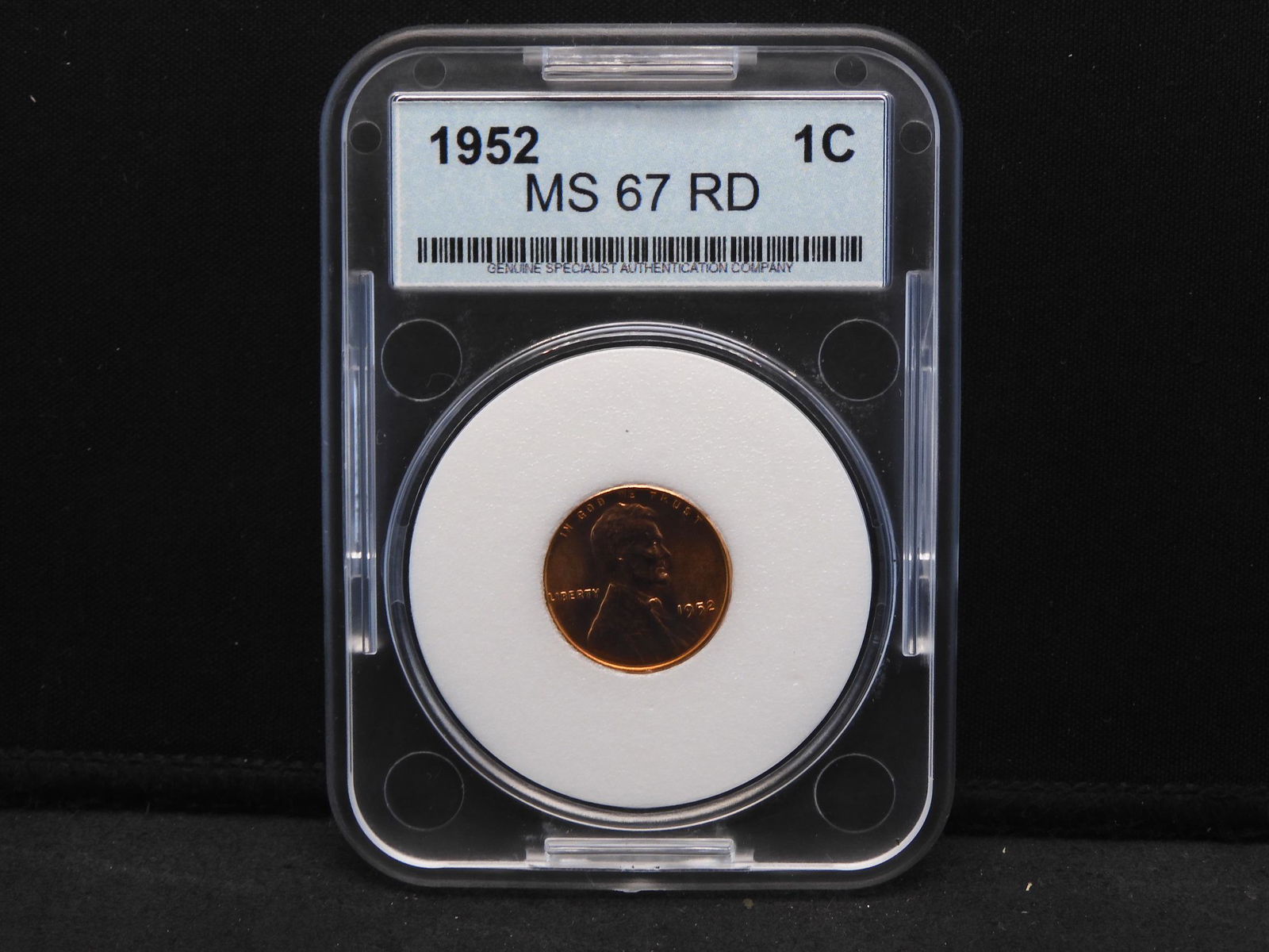 1952 Lincoln Wheat Cent MS67 RD (1 of 4)