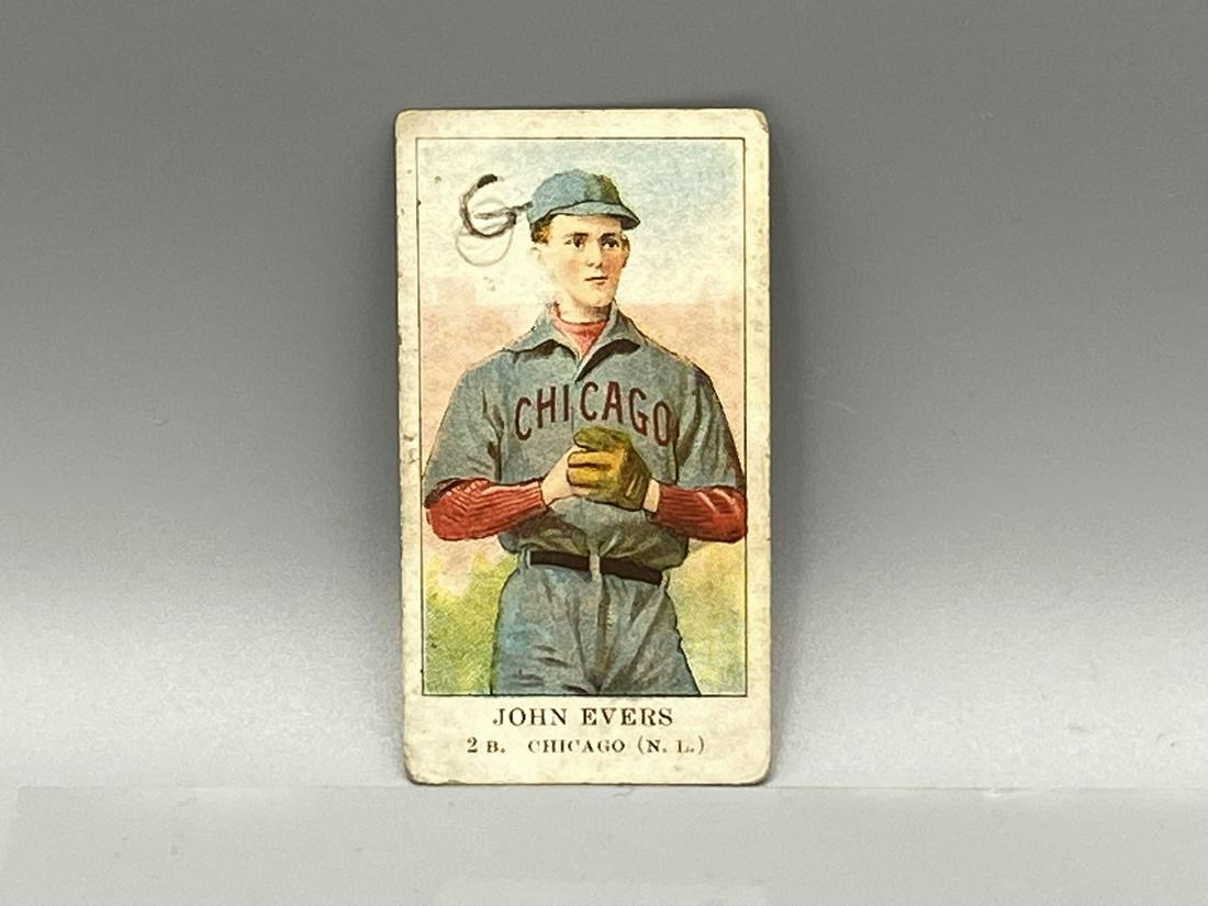 1909 E91B Johnny Evers HOF (1 of 2)