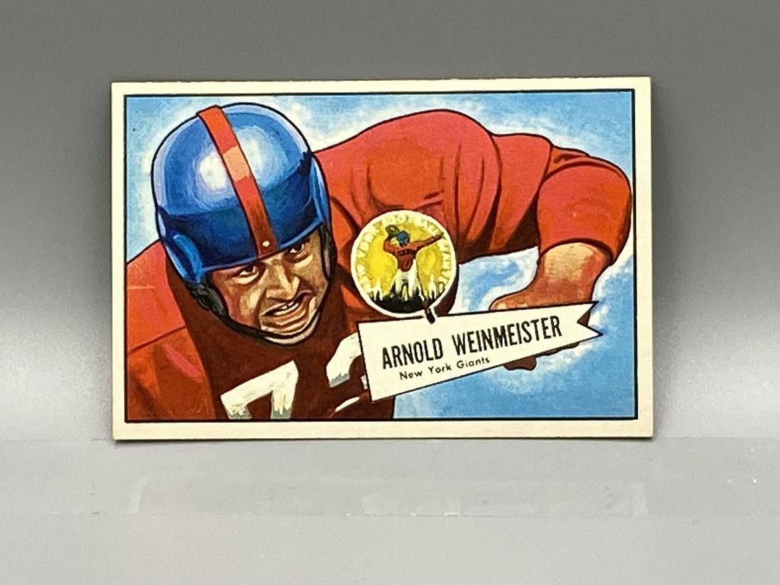 1952 Bowman Large Arnold Weinmeister #101 (1 of 2)