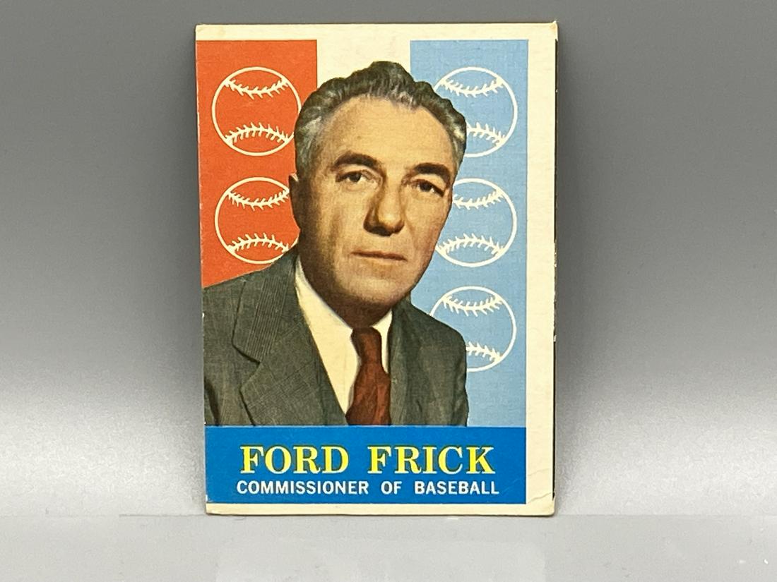 1959 Topps Ford Frick #1 HOF (1 of 3)