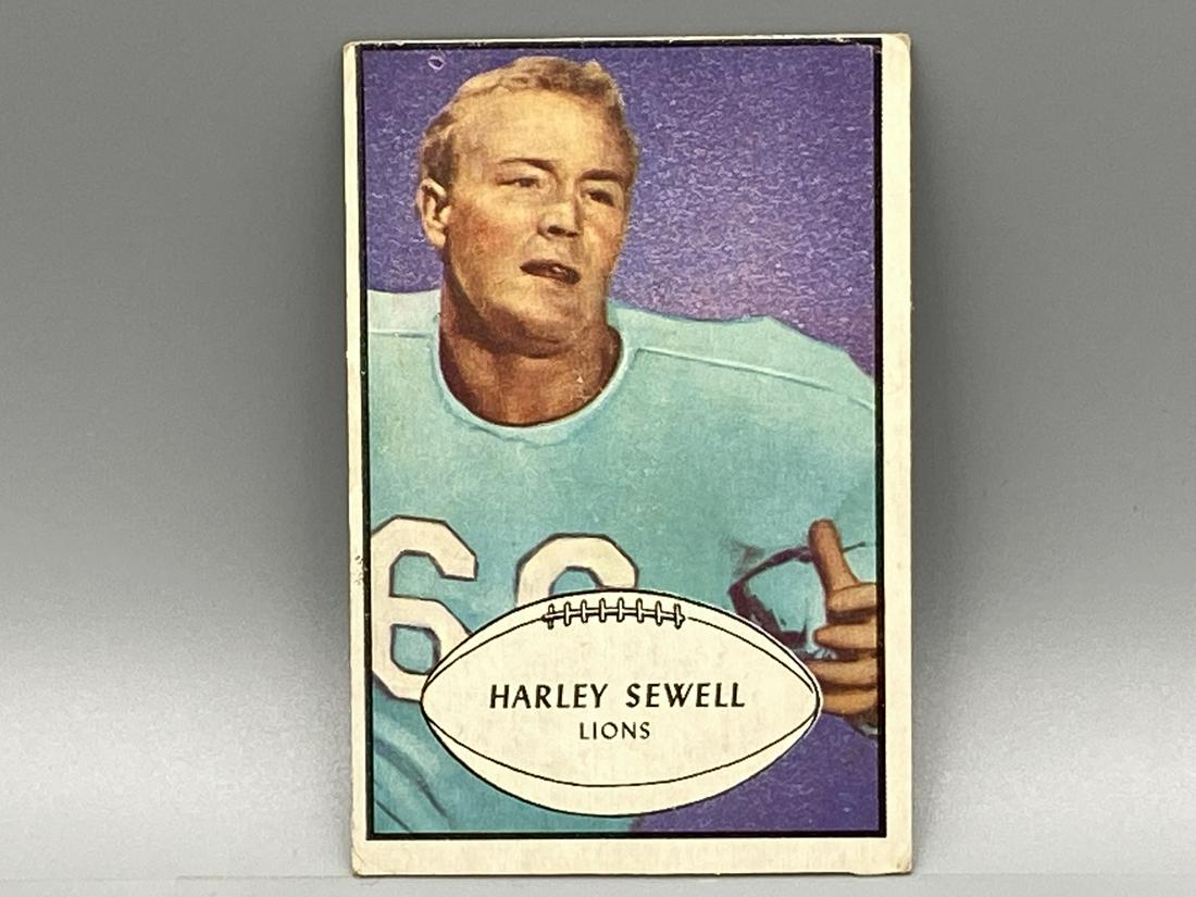 1953 Bowman Harley Sewell #58 Short Print (1 of 2)