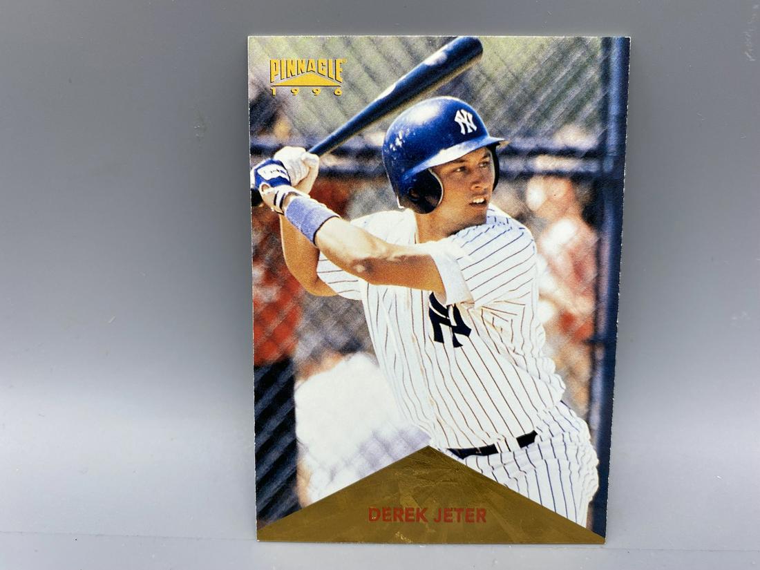 1996 Pinnacle #171 Derek Jeter - New York Yankees (1 of 2)
