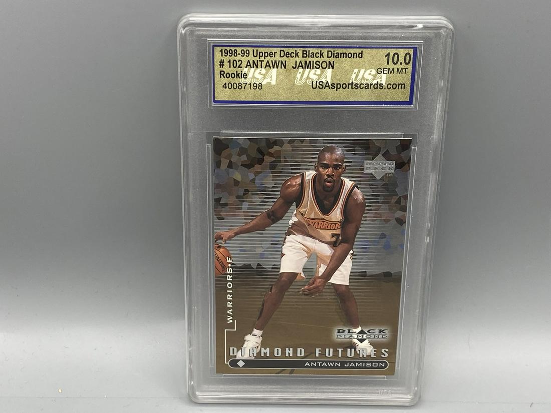 1998-99 Upper Deck #102 Black Diamond Antawn Jamison (1 of 2)