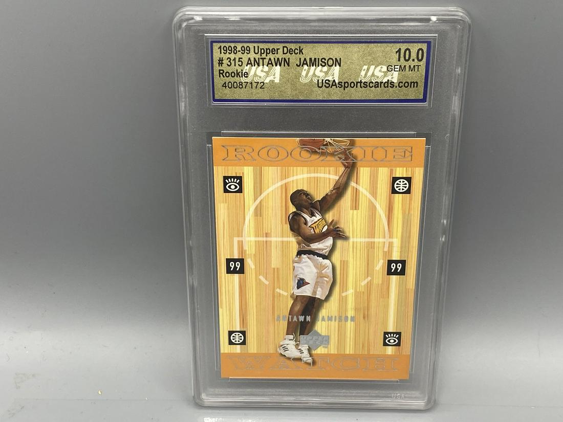 1998-99 Upper Deck #315 Antawn Jamison Rookie Card USA (1 of 2)