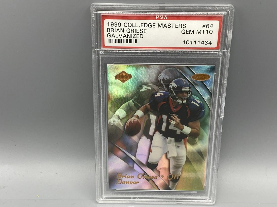 1999 Coll Edge Masters #64 Brian Griese Galvanized PSA (1 of 2)