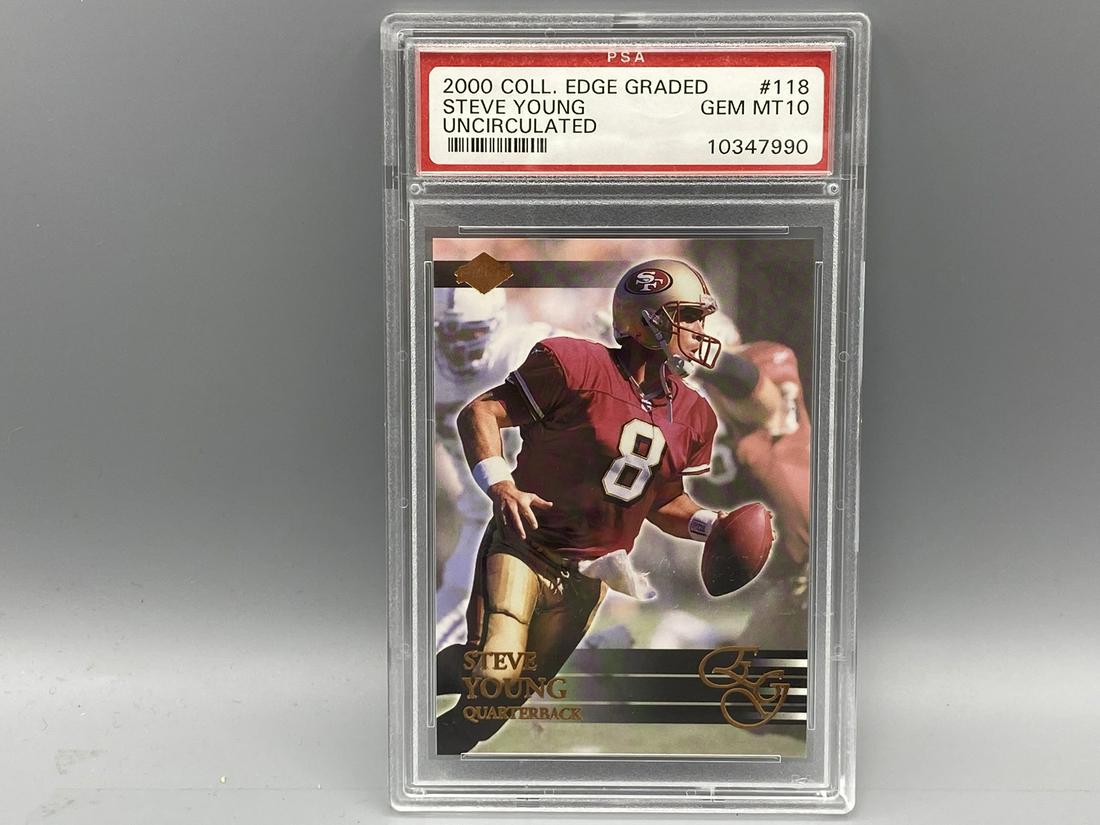 2000 Collectors Edge #144 Steve Young Uncirculated PSA (1 of 2)