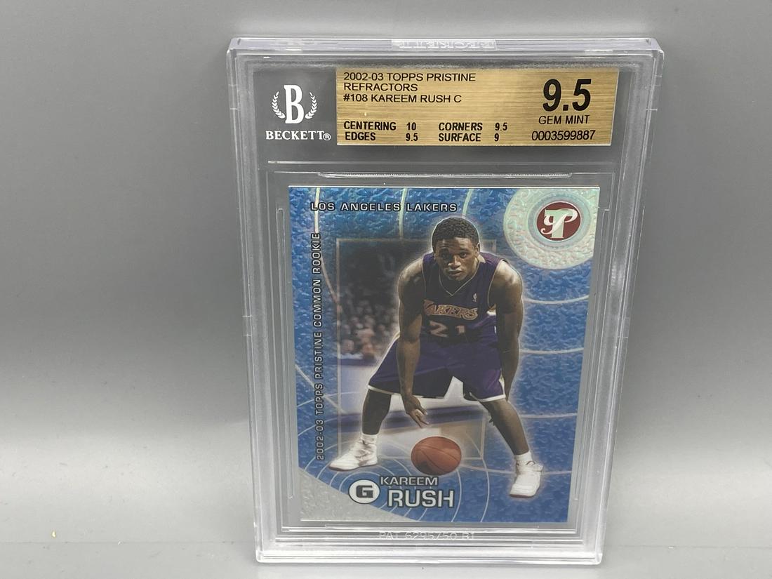 2002-2003 Topps Pristine Refractor #109 Kareem Rush (1 of 2)