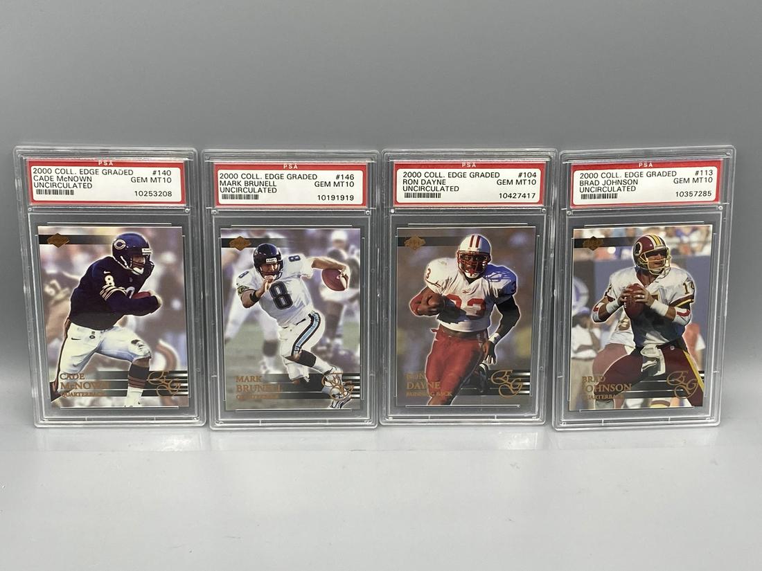 Lot of (4) 2000 Collector's Edge Uncirculated PSA Gem (1 of 2)