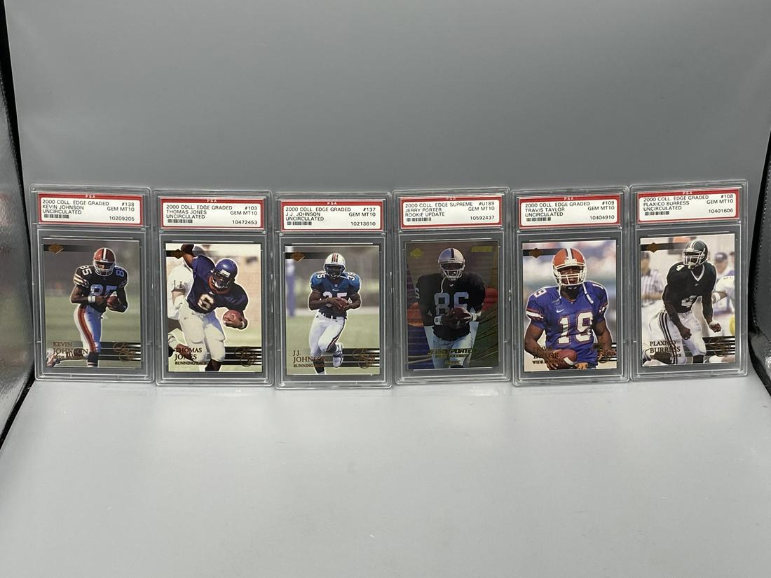 Lot of (6) Coll Edge Uncirculated All PSA Gem Mint 10 (1 of 6)