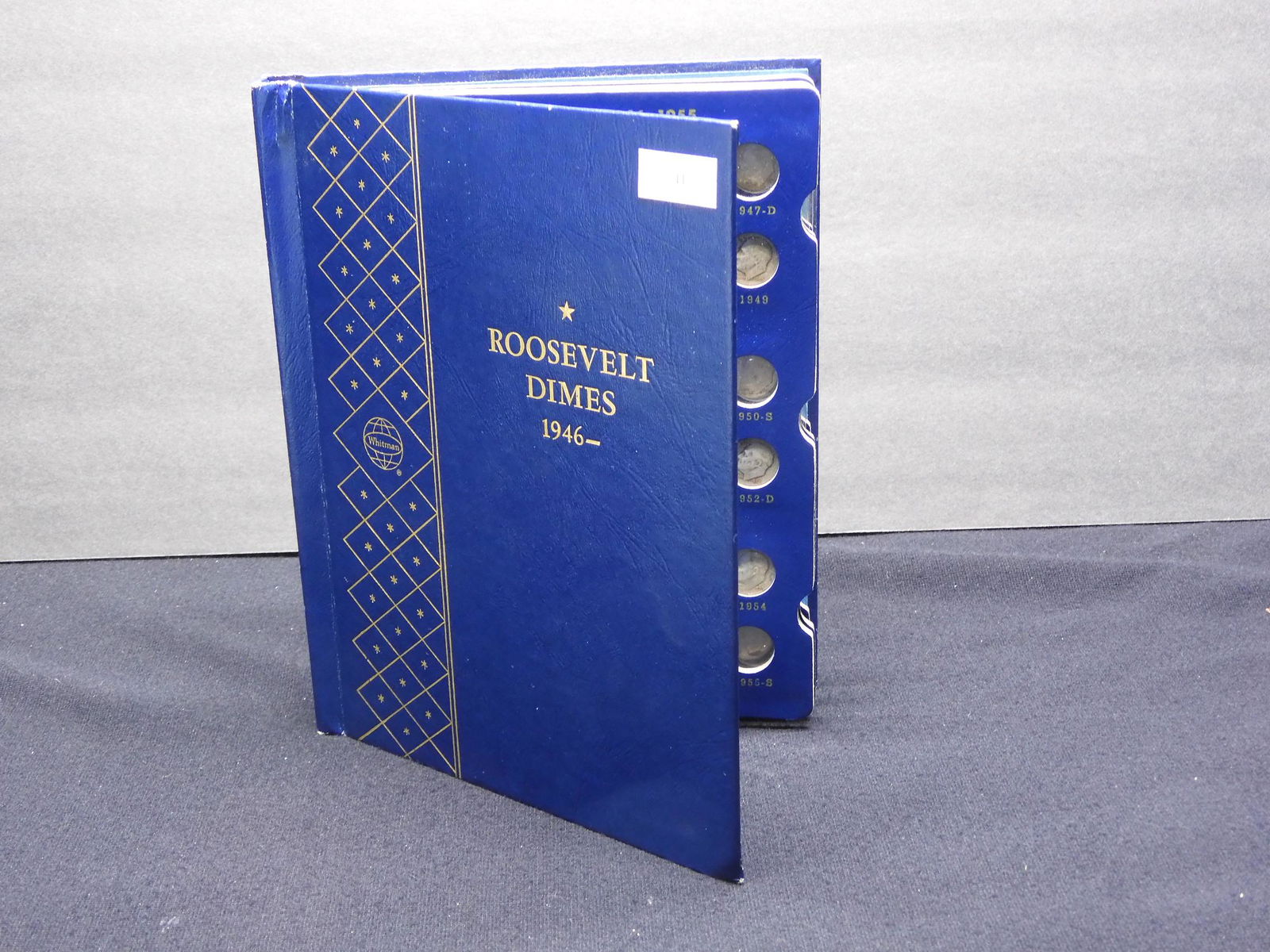 Whitman Album #9414 Partial Collection Roosevelt Dime - (1 of 7)