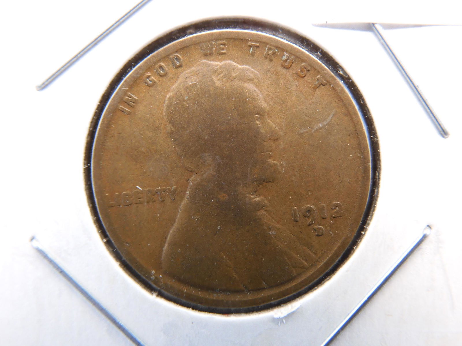 1912-D Lincoln Wheat Cent - Average Circ (1 of 3)