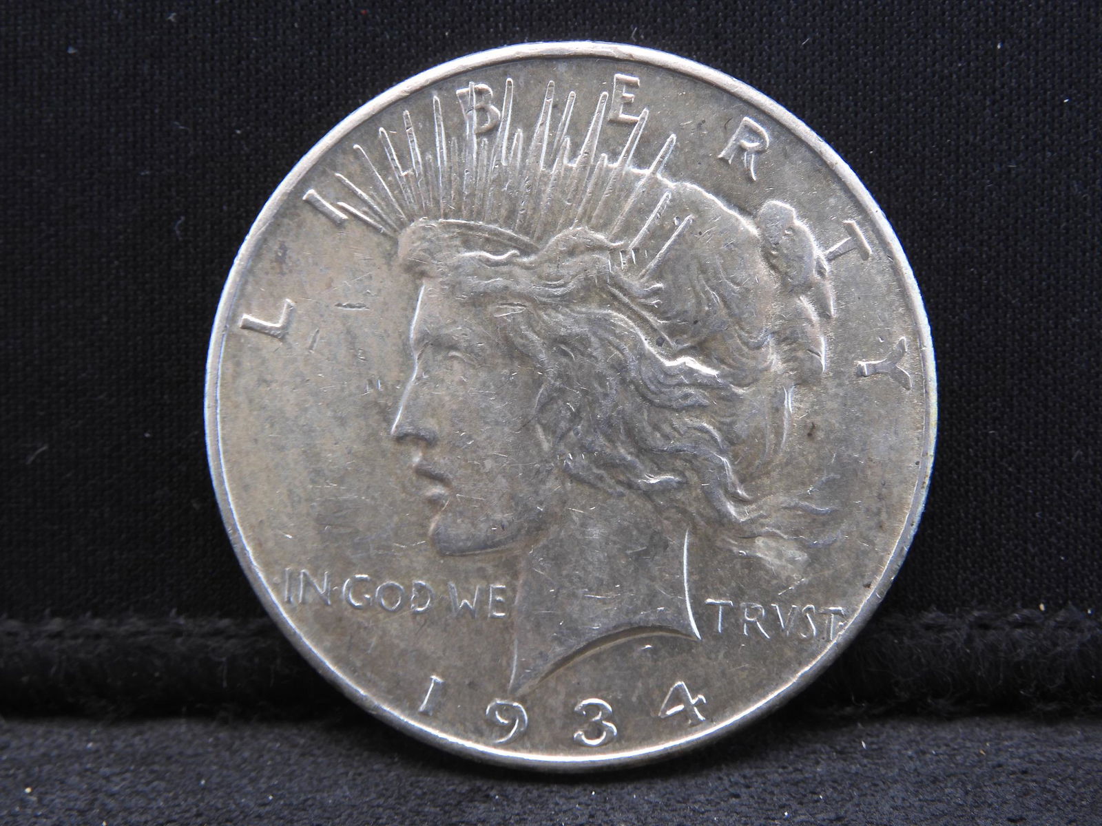 1934-D Peace Silver Dollar - Tough Date! (1 of 2)