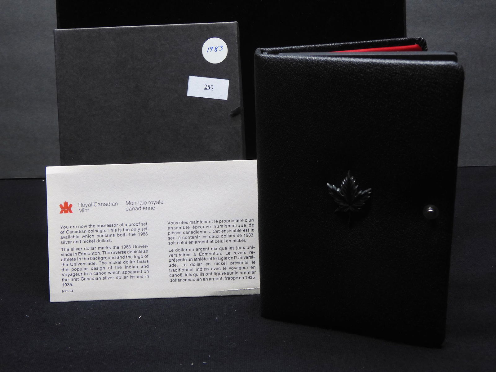 1983 Canadian Double Dollar 7 Coin Proof Set w/ Nice (1 of 4)