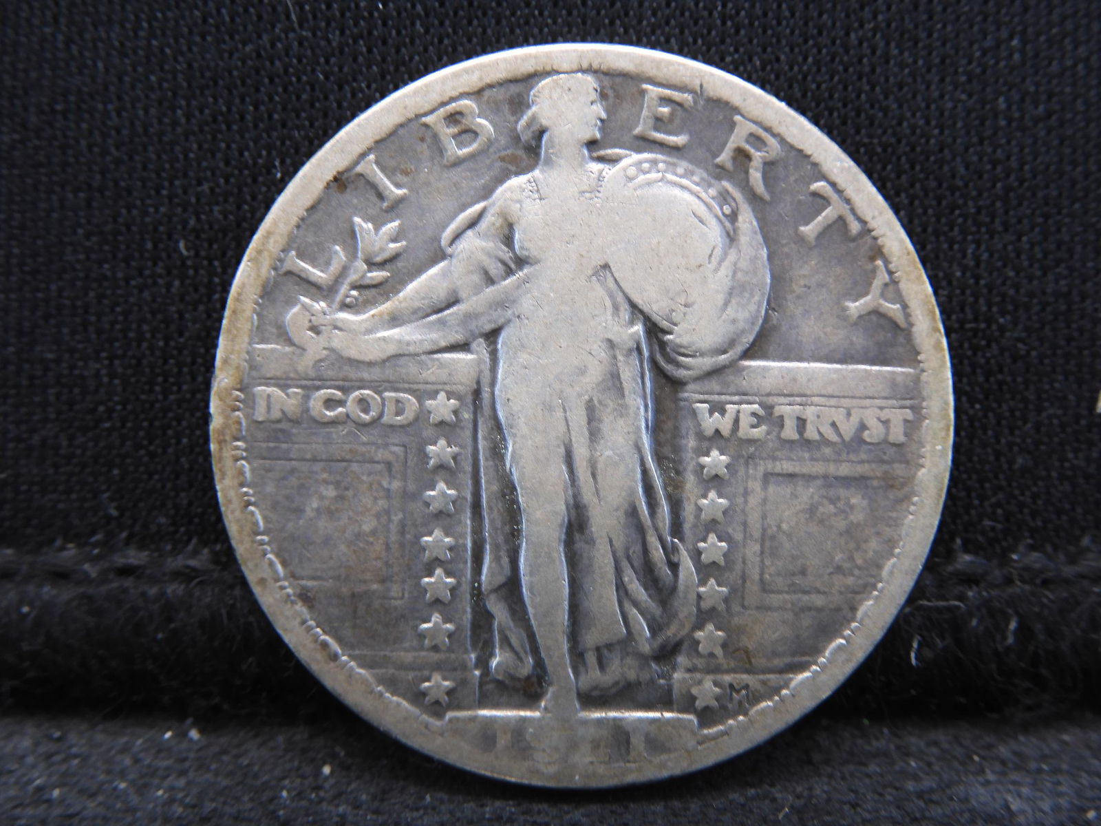 1921 Standing Liberty Quarter KEY DATE FINE++!! (1 of 2)