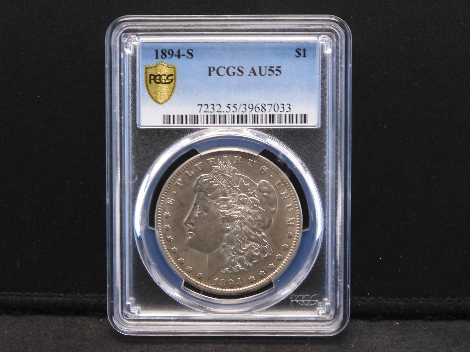 1894-S Morgan Silver Dollar PCGS AU55 RARE DATE & RARE (1 of 4)