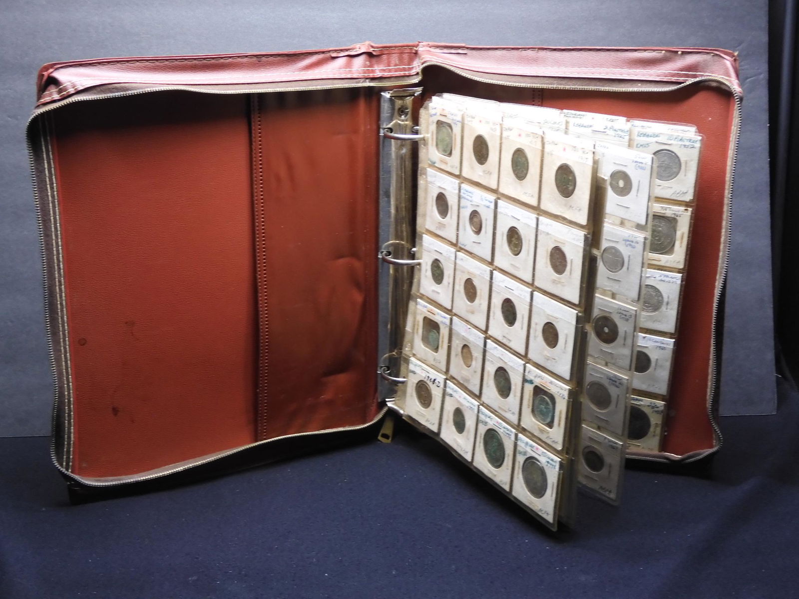 3 Ring Binder w/ 9 Pages / 20 Coins Per Page (Not All (1 of 11)