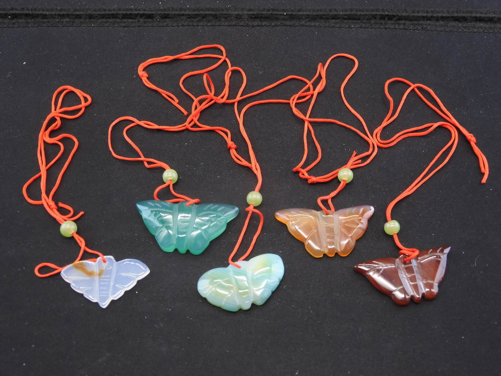 5-Chinese carved Jade butterflies (1 of 11)