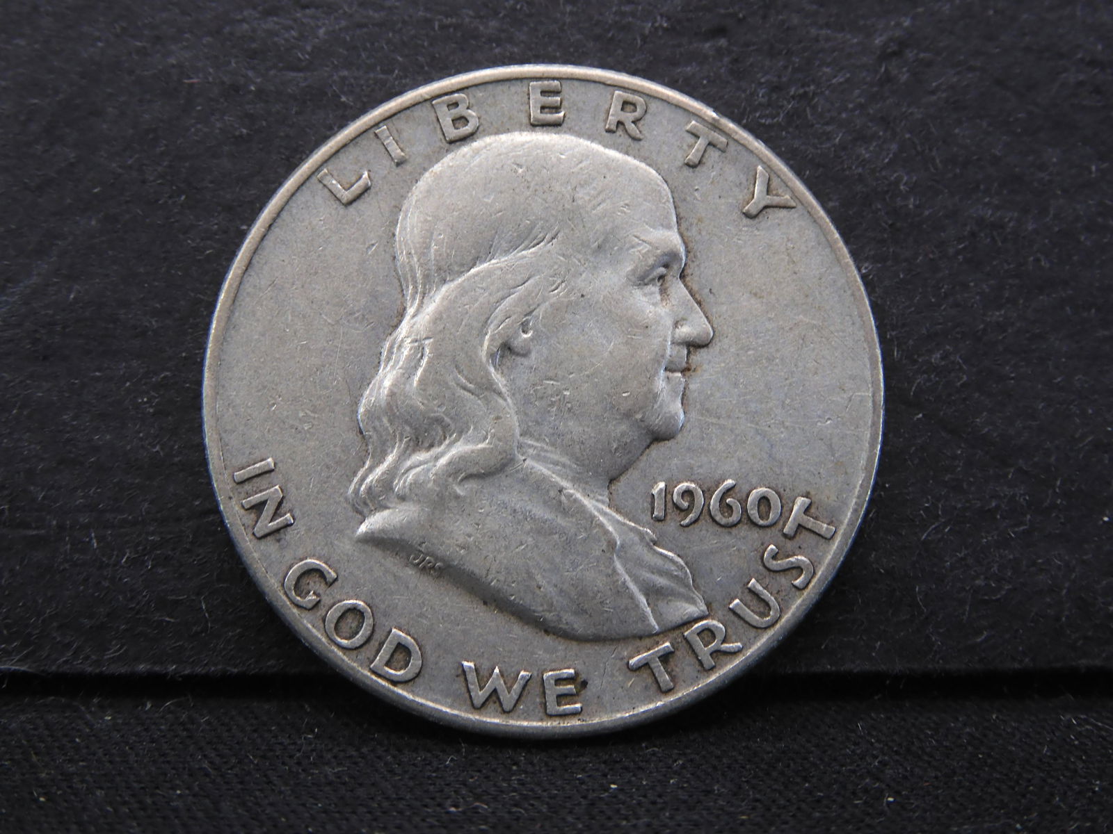 1960-D Franklin Half Dollar 90% Silver (1 of 2)