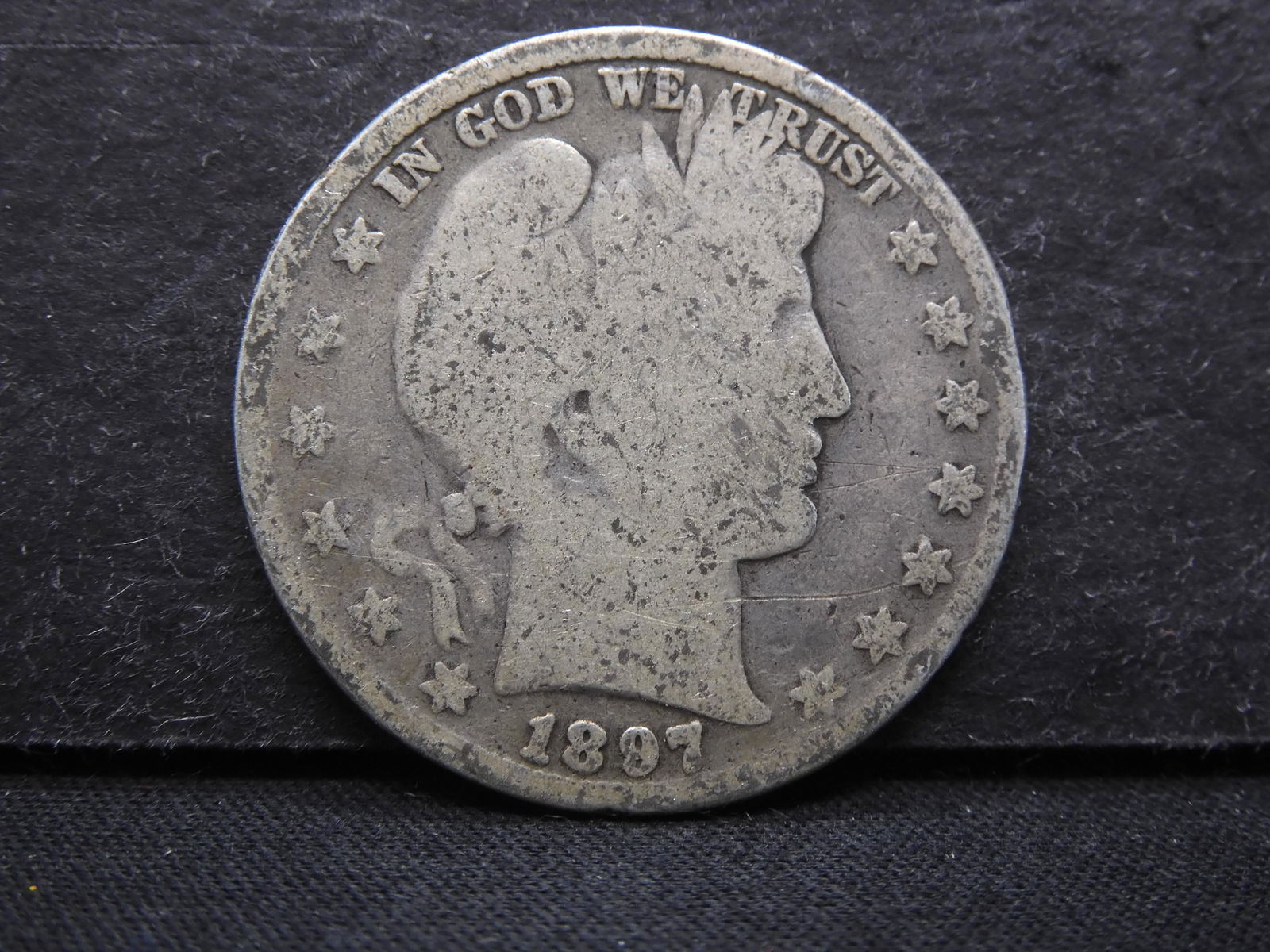 1897 Barber Half Dollar (1 of 2)