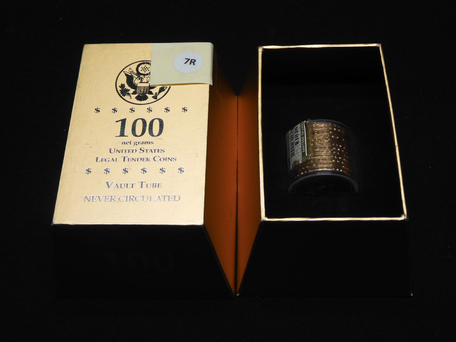 100 grams Unc. 2007-P James Madison Dollars ($12 roll) (1 of 6)