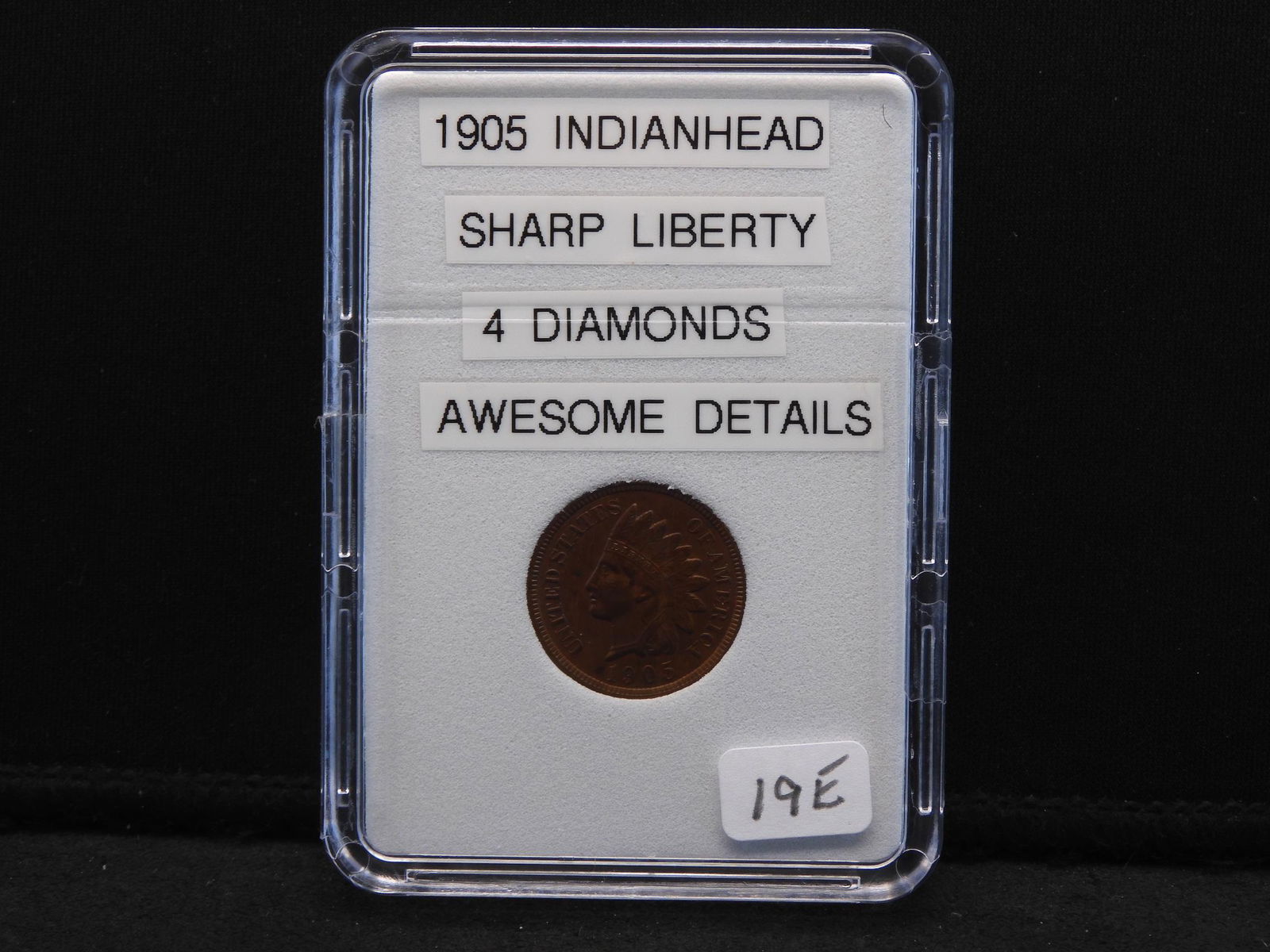 1905 Indian head, Sharp Liberty, 4 Diamonds, Awesome (1 of 4)
