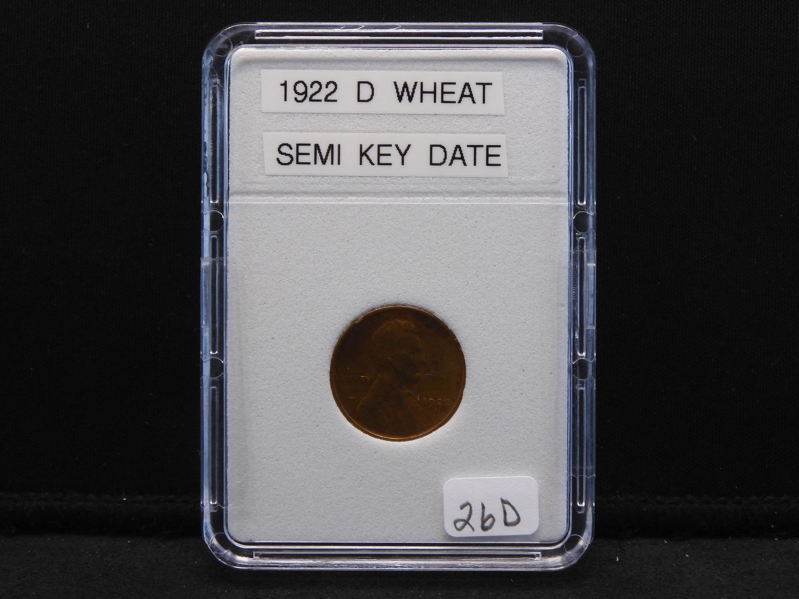 1922-D Wheat, Semi Key Date (1 of 4)