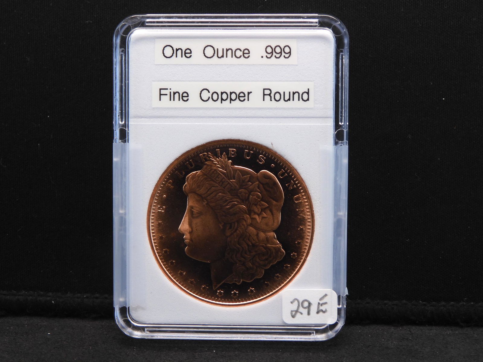 1OZ. Fine Copper Round (1 of 4)
