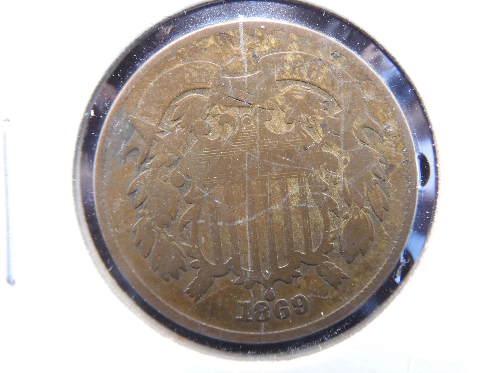 1869 -2 Cent Piece (1 of 3)