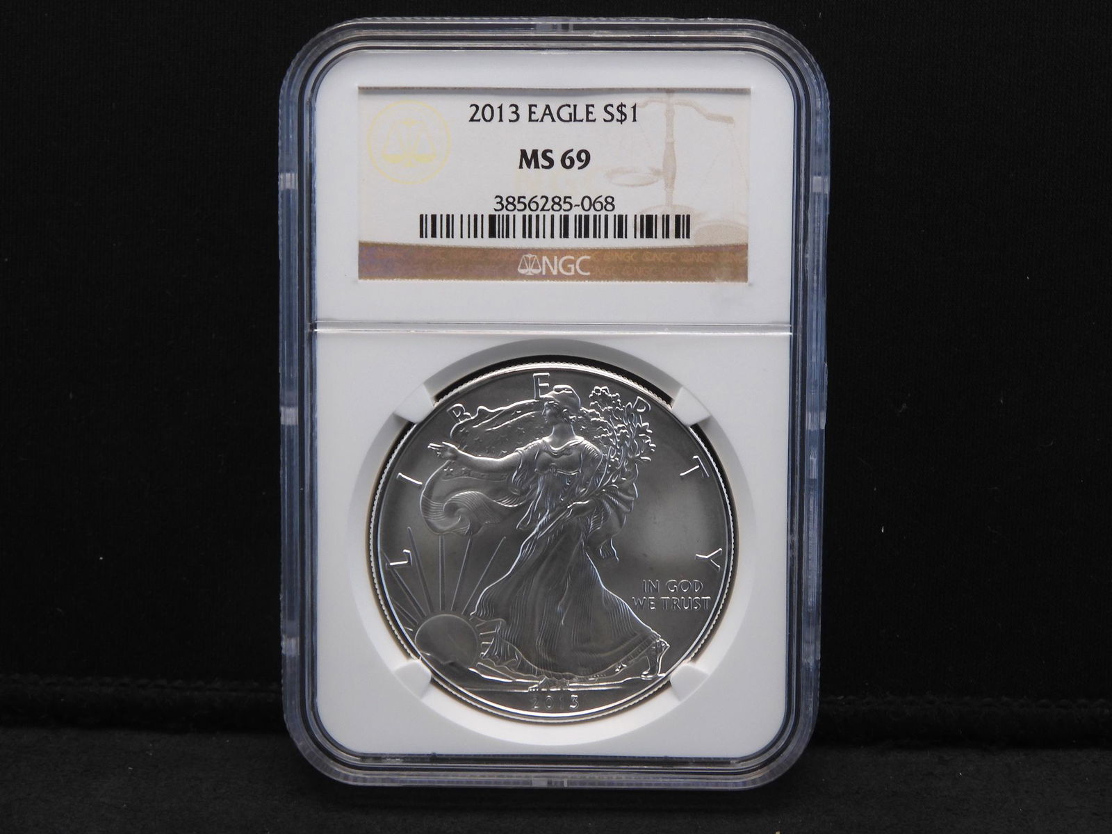 2013 NGC MS69 American Silver Eagle - Near Perfect!  1 (1 of 4)