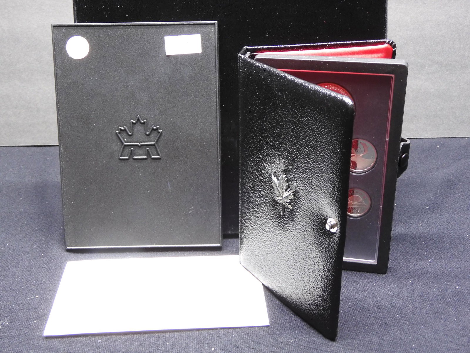 1985 Canadian Double Dollar Silver Proof Set w/ Case & (1 of 4)