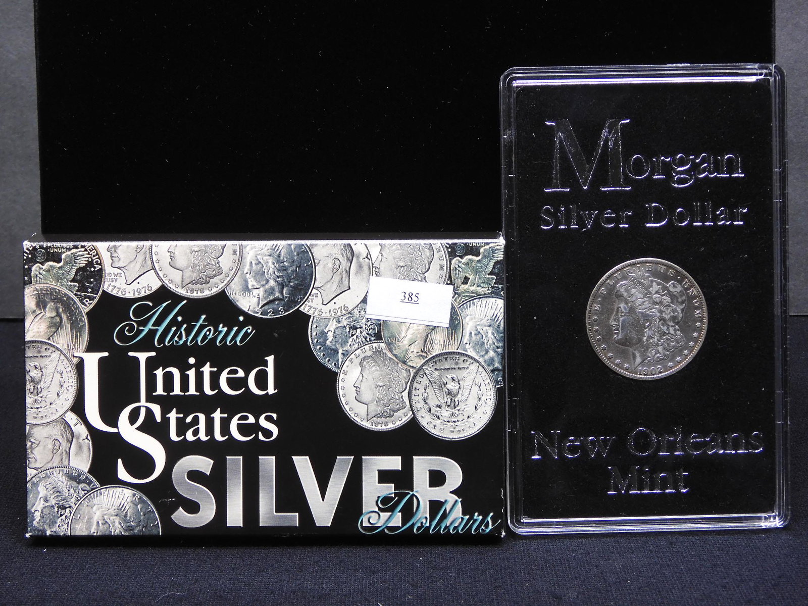 1902-O Morgan Silver Dollar w/ Nice Folder (1 of 5)