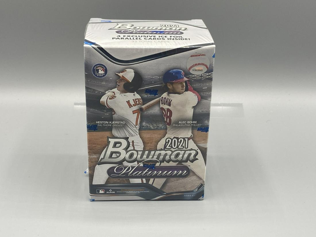 2021 Bowman Platinum Baseball Sealed Blaster Box (1 of 2)