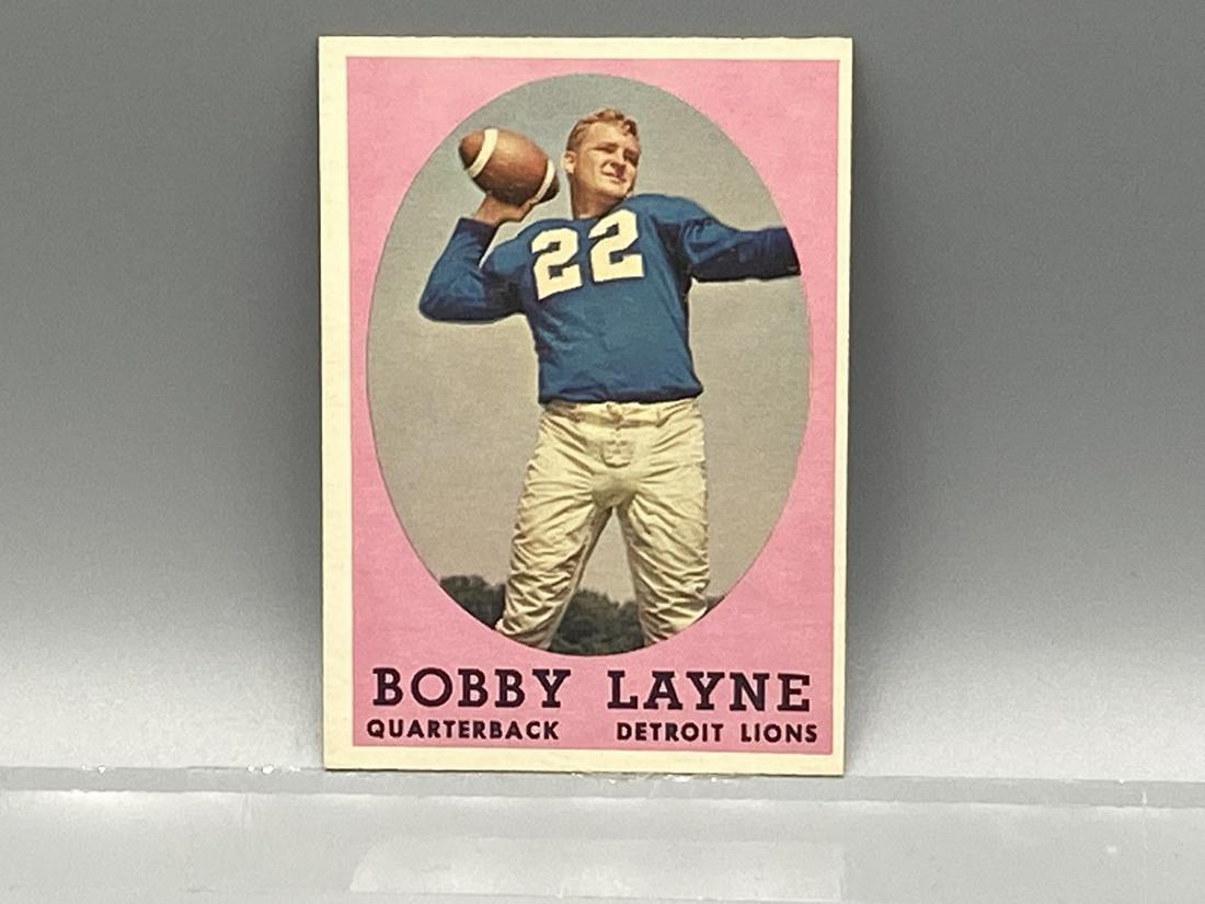 1958 Topps Bobby Layne #2 (1 of 2)