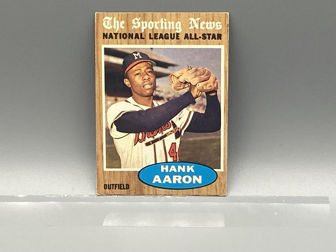 1962 Topps Hank Aaron #394 (1 of 2)