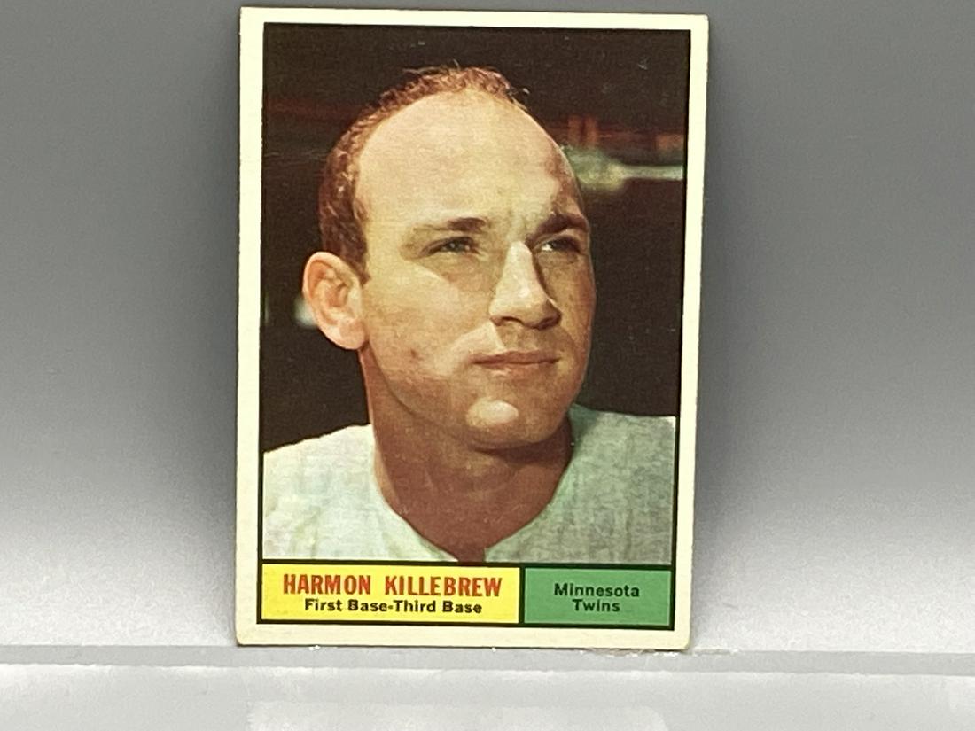 1961 Topps Harmon Killebrew #80 HOF (1 of 2)