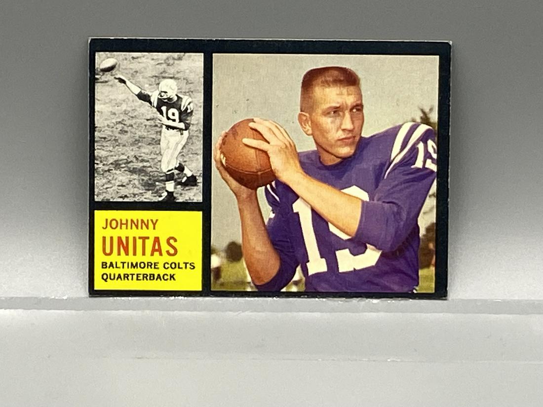 1962 Topps Johnny Unitas #1 Tough (1 of 2)
