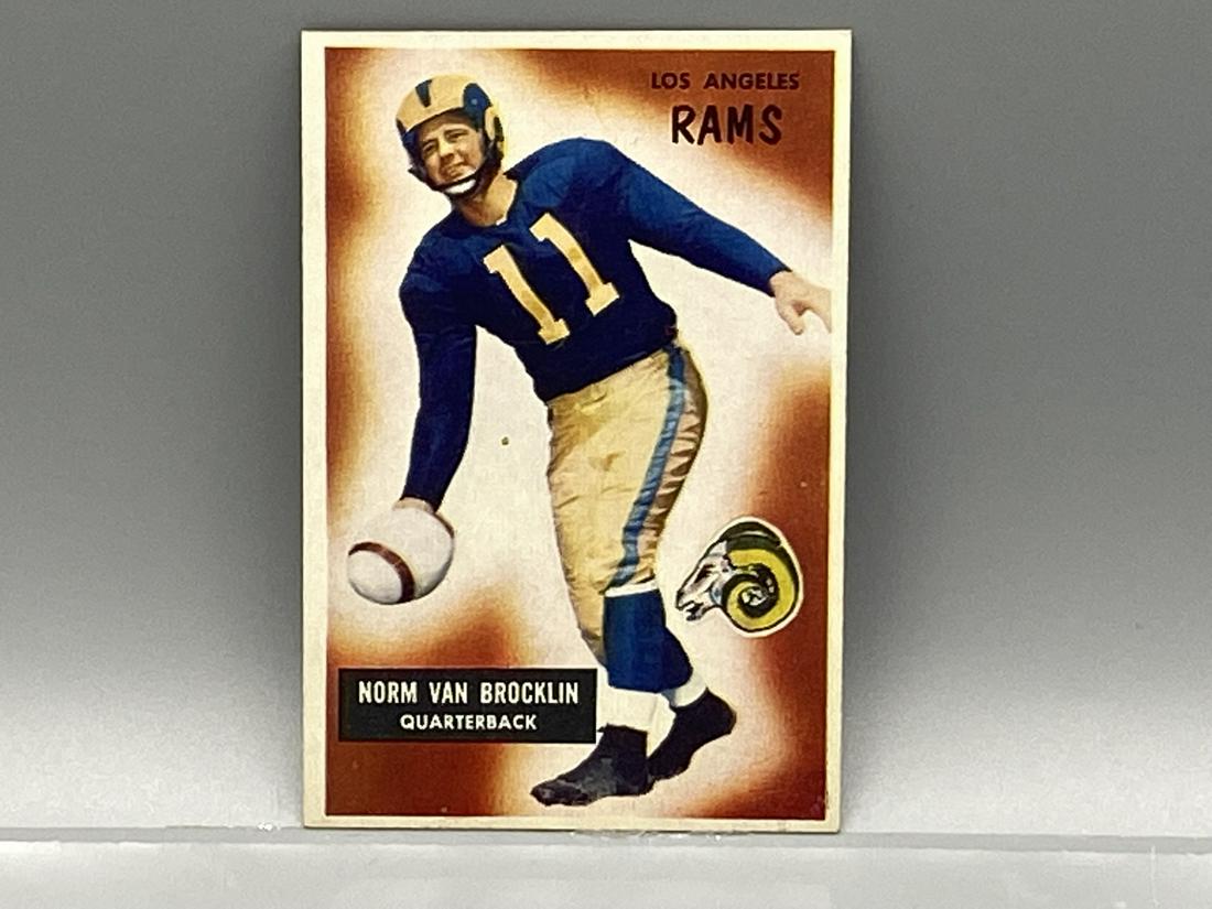 1955 Bowman Norm Van Brocklin #32 HOF (1 of 2)