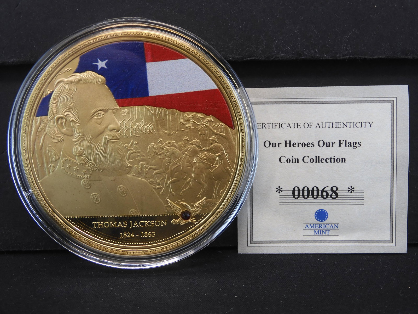 You Are Bidding on This: Our Heroes Our Flags Large Commemorative